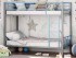 двухъярусная кровать Севилья-2.01 серый / голубой